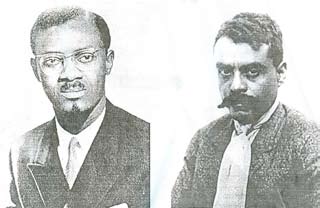 Patrice Lumumba and Emiliano Zapata