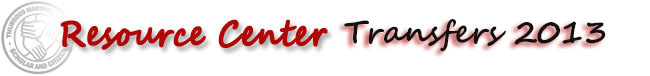  Resource Center - Transfers 2011